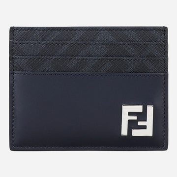 FENDI Kartenetui mit Logo Blau 7M0164 AV86 F1USH 153860066