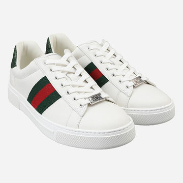 GUCCI 5S レディース エース ウェブ スニーカー 757943 AACAG 9055 134608782