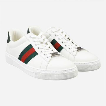 GUCCI Damen Ace Web Sneakers 757943 AACAG 9055 74782396
