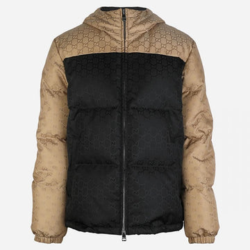 Gucci GG Two-Tone Nylon Puffer Jacket 122491916