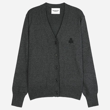 ISABEL MARANT 5F カリナ カーディガン ダークグレー CA0104FA C1L17E 02AN 149408254