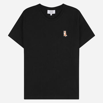 MAISON KITSUNE Damen Fox Kurzarm-T-Shirt Schwarz PW00122KJ7026 P199 149096173