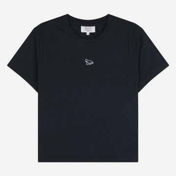 Maison Kitsune Baby Fox Cropped Short Sleeve T-Shirt Navy MW00105KJ7026 0413 155007905