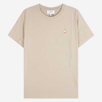 MAISON KITSUNE レディース フォックス 半袖 Tシャツ ベージュ PW00122KJ7026 0303 149096176