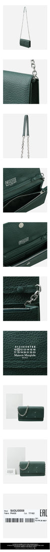 Maison Margiela Stitch Chain Crossbody Bag Green 153101529 [P]