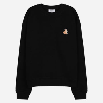 MAISON KITSUNE スピーディフォックスウィメンズスウェットシャツブラックMW00309KM0307P199 121375782
