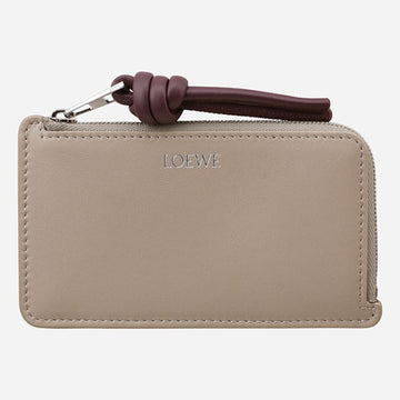 Loewe 6S Note Coin Card Wallet Clay Plum CEM1Z40X02 0060 152801081