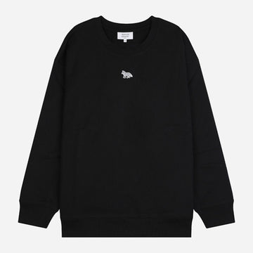Maison Kitsune Oversized Sweatshirt Black 149096179