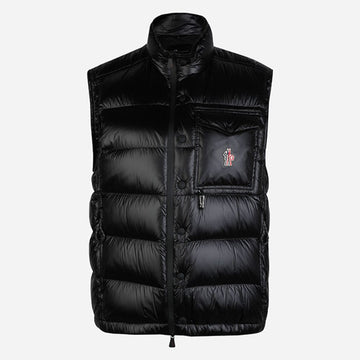 MONCLER Packbare Herren-Padding-Weste Schwarz 155496095