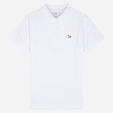 MAISON KITSUNE 5S Baby Fox Damen PK Shirt Weiß OW00207KJ7010 P100 136609132 [P]
