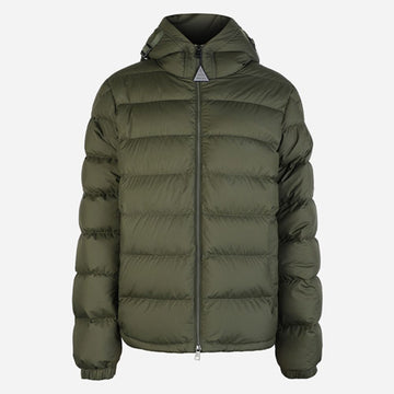 MONCLER Herren Hoodie Daunenjacke Olive Grün 149408379