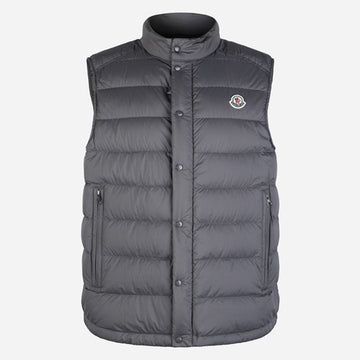Moncler Men's Padded Vest Gray 1A00078 597YD 94A 153476730