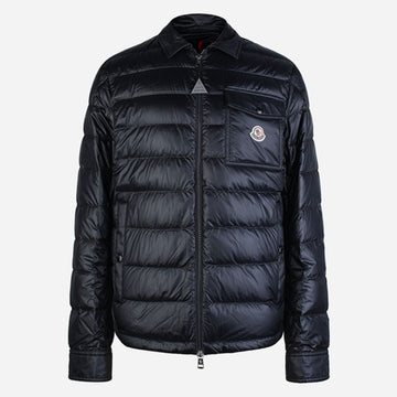 Moncler Men's Down Shirt Jacket Navy 1G00001 597Y4 776 153216920