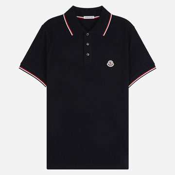 MONCLER Herren Poloshirt mit drei Streifen Navy 8A70300 84556 77X 153253499
