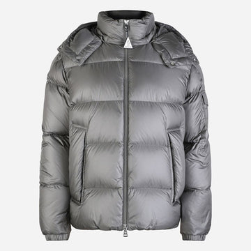 MONCLER クエル メンズ フード パディング ジャケット グレー 1A00158 597XQ 905 149341781