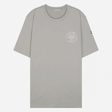 MONCLER Männer Logo Patch T-Shirt kurzärmlig hellbraun 8C00041 89A17 91H 76554331