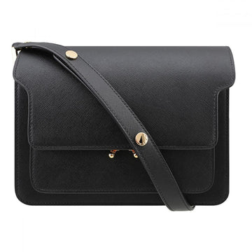 MARNI Trunk Bag Medium Saffiano Black SBMPN09NO1 LV520 ZN99N 66680301