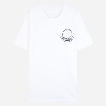 MONCLER 5F ロゴパッチ半袖Tシャツ ホワイト 8C00013 89AJS 00A 149622939