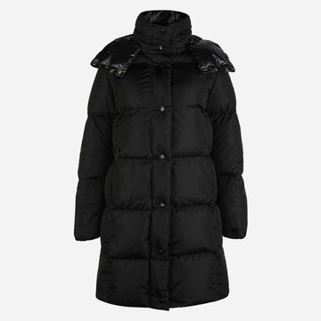 Moncler Women's Hooded Long Padded Jacket Black 1C00020 539ZD 99B 148891966