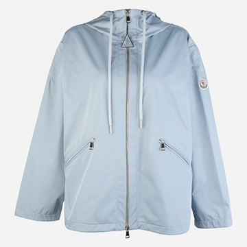 Moncler Cassiopée Women's Hooded Jacket Ice Blue 1A00123 54A1K 71G 153795449