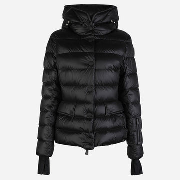 Moncler Hooded Padded Jacket Black 149318069