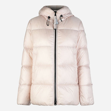 MONCLER 5F Serit Damen Hoodie Daunenjacke Lichtrosa 1A00068 597YG 529 148722777 [P]