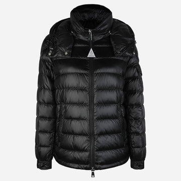 MONCLER 6S レディース フード付きパディングジャケット ブラック 1A00088 595ZZ 999 153476780