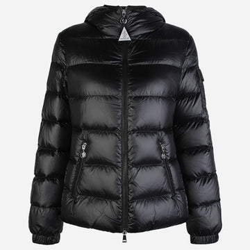 MONCLER 女性用フード付きパディングジャケット ブラック 1A00097 597YG 999 153101553