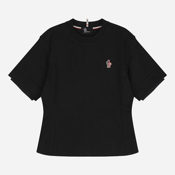 MONCLER グレノーブルロゴ半袖Tシャツ 153476773