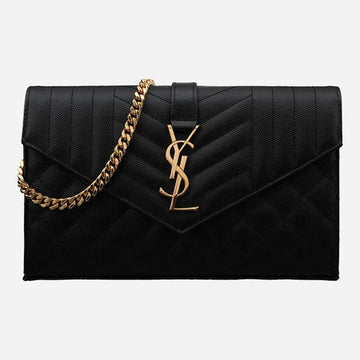Saint Laurent 5S Monogram Mix Matelassé Chain Crossbody Bag 620280 BOW91 1000 132384894