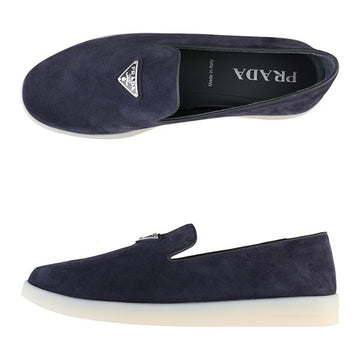 Prada 23SS Men's Triangle Suede Loafer Blue 2DG121 103 F0008 47441420
