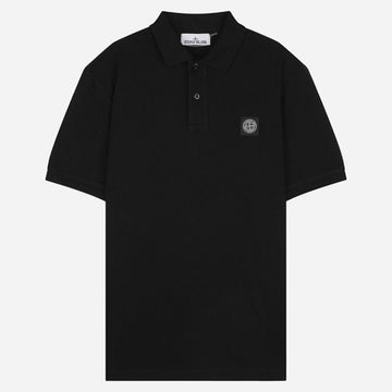 STONE ISLAND 6S Kompass Logo Kurzarm Regular Fit PK Shirt Schwarz 2200008 S0017 V0029 152163590