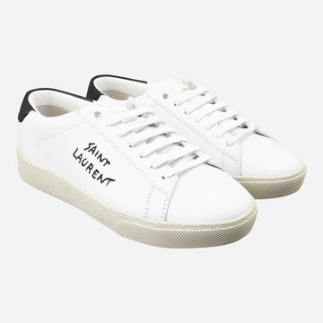 Saint Laurent Classic Embroidered Women's Sneakers 610649 AABEE 9061 132456640