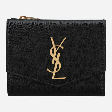 SAINT LAURENT アップタウン ジッパー 財布 ブラック 582296 1GF0J 1000 154422723