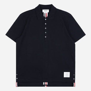 THOM BROWNE PK Shirt mit Rückenstreifen Navy MJP042A 00050 415 152580358