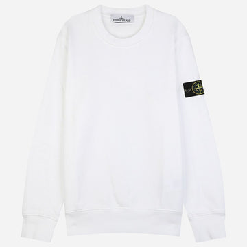 STONE ISLAND 6S Wappen Rundhals Sweatshirt Weiß 6100060 S0051 V0001 150678387