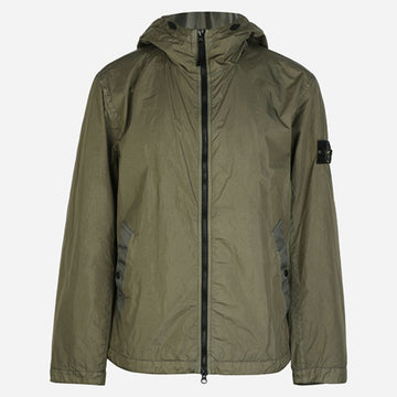 Stone Island Crinkled Nylon Hooded Jacket 151757774