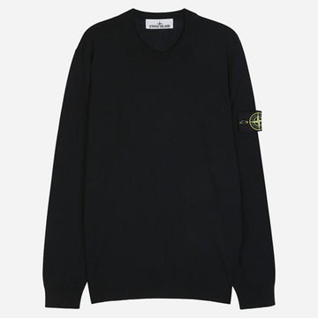 Stone Island Pure Wool Knit Navy 146397507