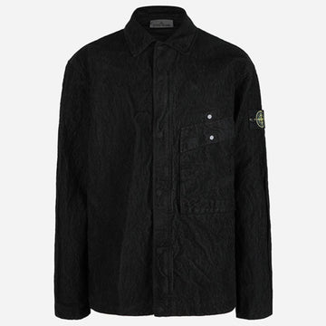 STONE ISLAND コーデュロイシャツジャケット ブラック 1200020 S0229 V0029 145253427