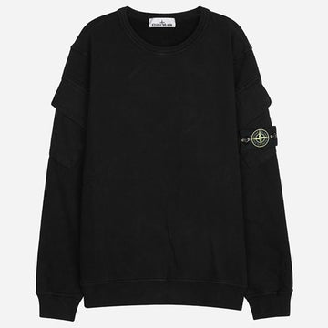 Stone Island 5F Pocket Detail Sweatshirt Black 6100008 S0A20 V0029 144790759