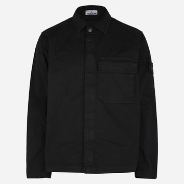 STONE ISLAND 6S Wappen Patch Pocket Overshirt Jacke Schwarz 1200013 S0A10 V0029 150557628