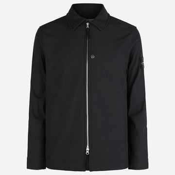 Stone Island Soft Shell Membrane Zip-up Jacket Black 149757917