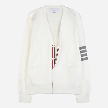 THOM BROWNE ミラノステッチカーディガン ホワイト MKC171A 00219 100 152163627