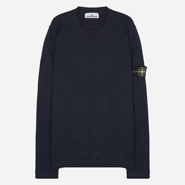 Stone Island Crew Neck Knit Navy 138166162
