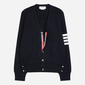 THOM BROWNE ミラノステッチカーディガン ネイビー 00219 415 152163632