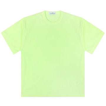 STONE ISLAND マイクロ ロゴ 刺繍 Tシャツ ライトグリーン 781520444 V0052 51647463