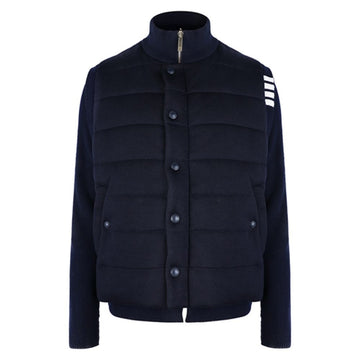 THOM BROWNE メリーノ ダウン リバーシブル ジャケット ネイビー MKJ109A Y1029 415 62637292