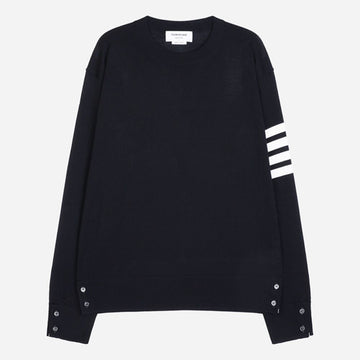 THOM BROWNE ウールニット グラデーション ネイビー MKA002A Y1014 415 144270433