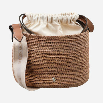 HELEN KAMINSKI 6S ラフィア クロスバッグ BAG52312 NOUGAT 154864596