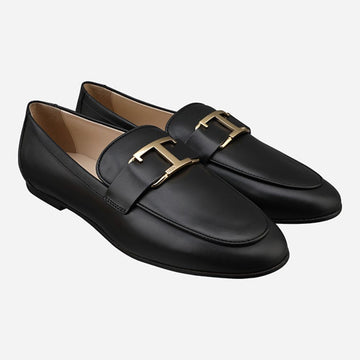 TODS 5F Damen Timeless Leder Slipper Schwarz XXW79A0GG90NF5 B999 145535536